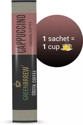GreenBrrew Green Coffee Beverage Mix, CAPPUCCINO Original Instant Coffee (30 g, Green Coffee Flavoured) GreenBrrew Green Coffee Beverage Mix, CAPPUCCINO Original Instant Coffee (30 g, Green Coffee Flavoured)